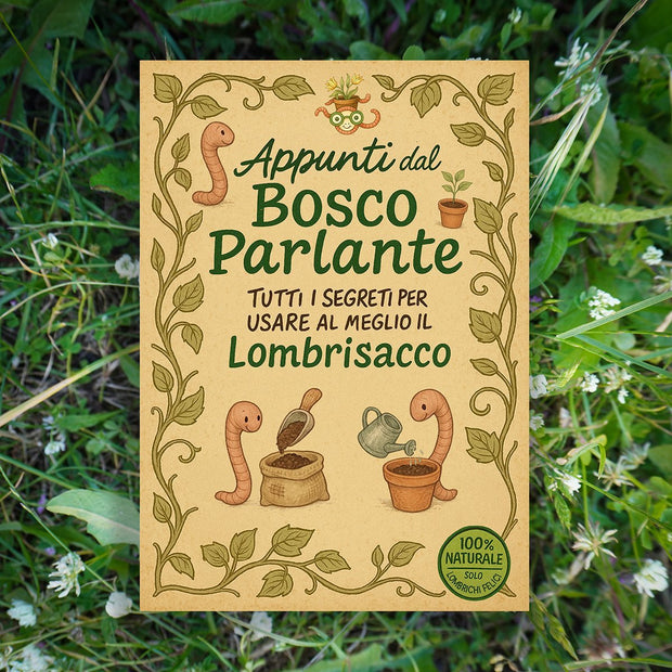 LombricaioMatto™: Kit del Bosco con 3 Lombrisacchi + 3 Guide digitali BONUS - LombricaioMatto